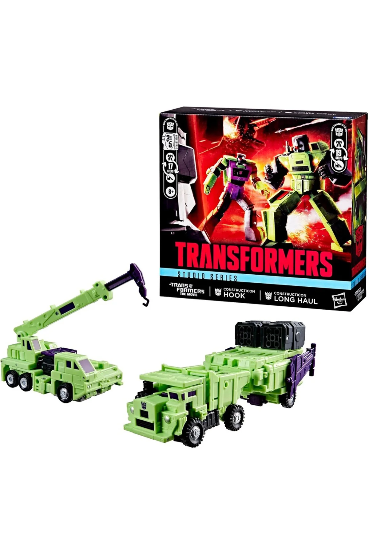 Hasbro Transformers Studio Series Constructicon Long Haul & Const
