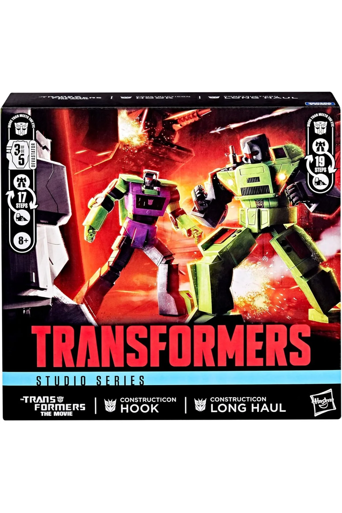 Hasbro Transformers Studio Series Constructicon Long Haul & Const
