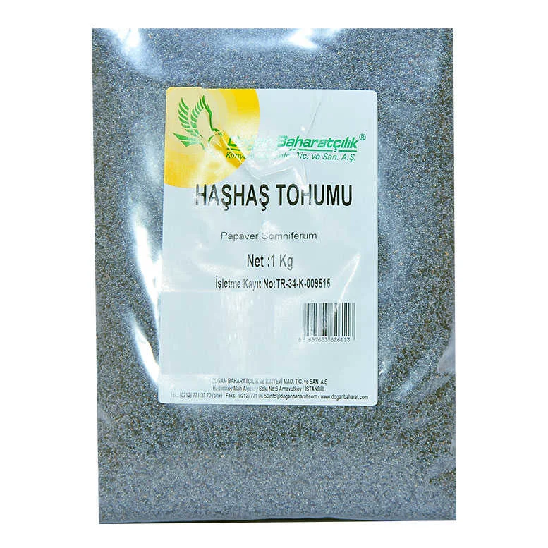 Haşhaş u Tane Doğal Mi 1000 Gr Paket