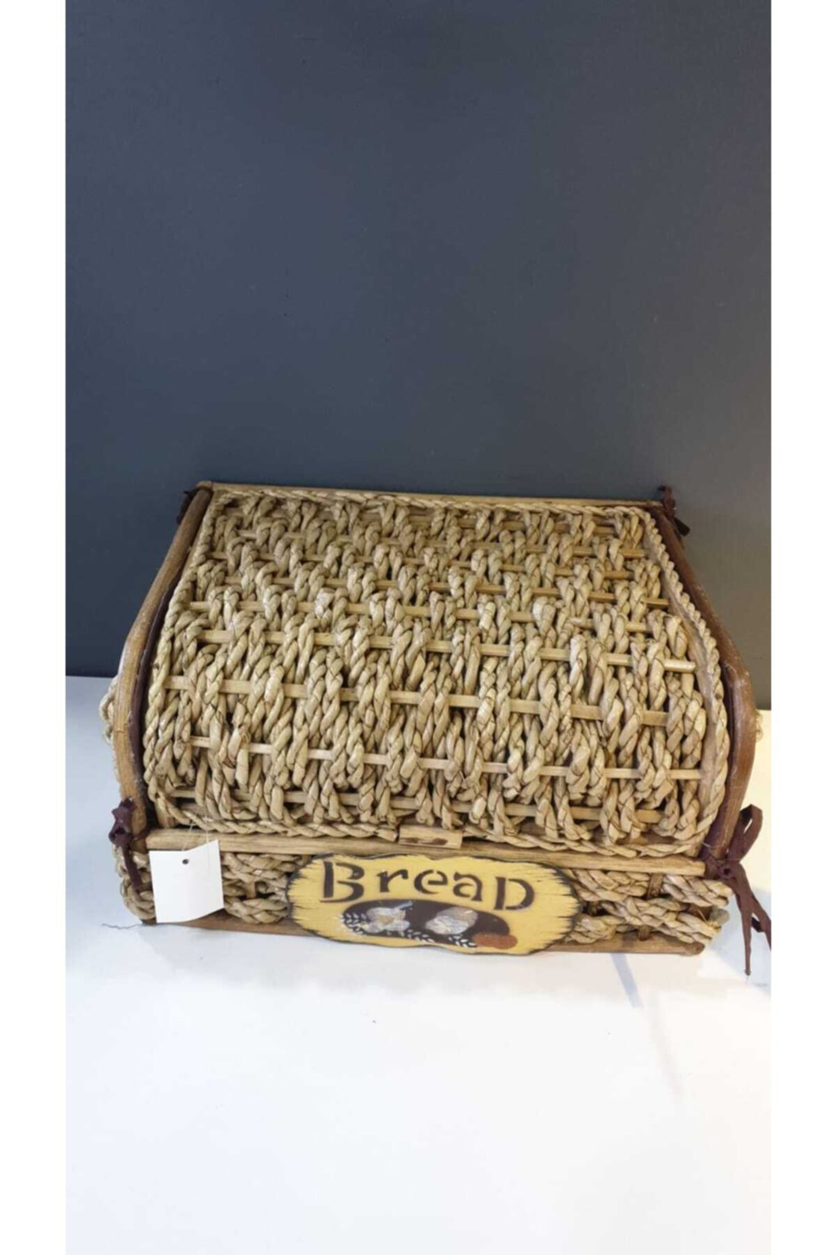 Elif Aksesuar Hasir Ekmek Sepeti