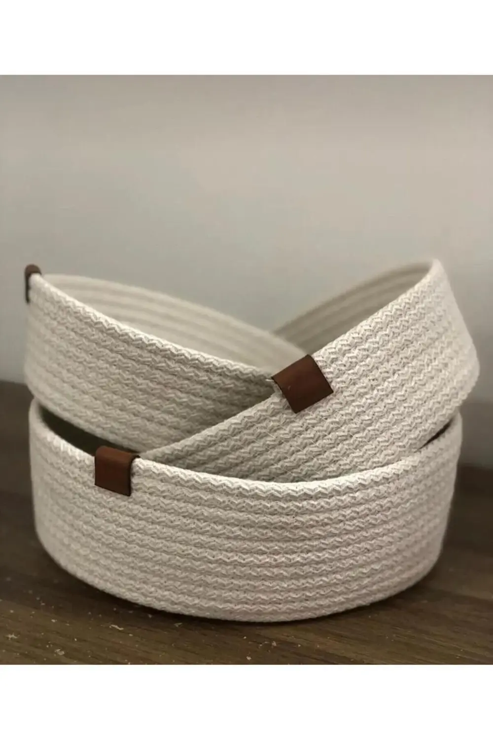 Density Hasır Sepet, Çok Amaçlı 3Lü El Yapımı Organizer Sepet