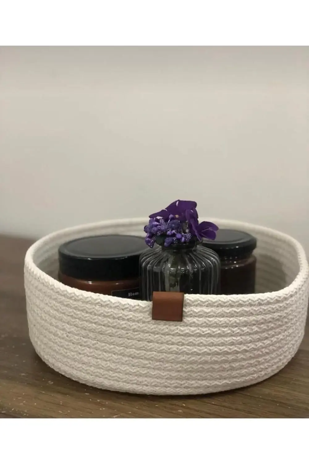 Density Hasır Sepet, Çok Amaçlı 3Lü El Yapımı Organizer Sepet