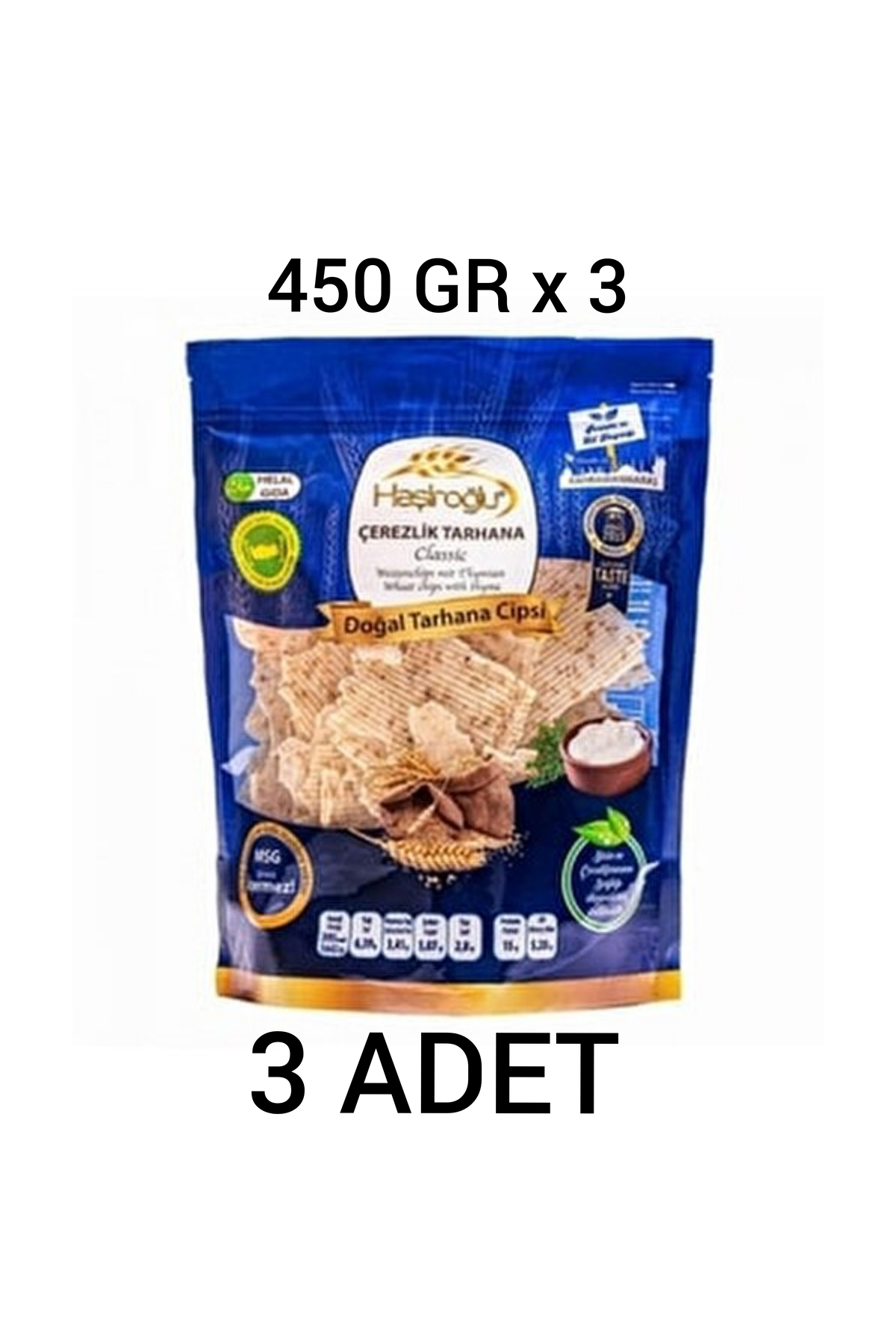 Lanoland Haşiroğlu Çerezlik Tarhana 450 Gr X 3 Adet Maraş Tarhanası Katkıs