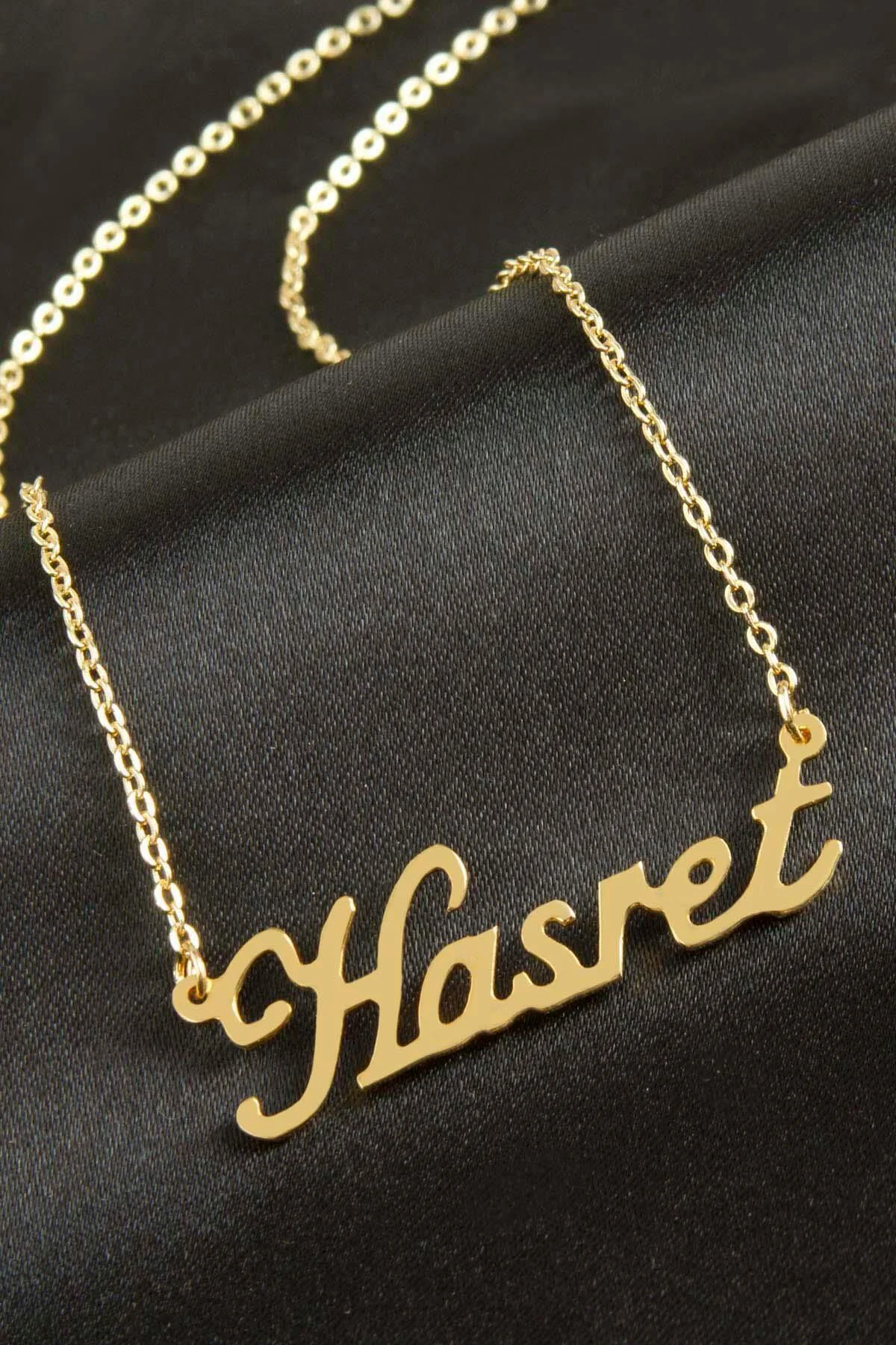 Hasret isimli kolye (Kişiye Özel)