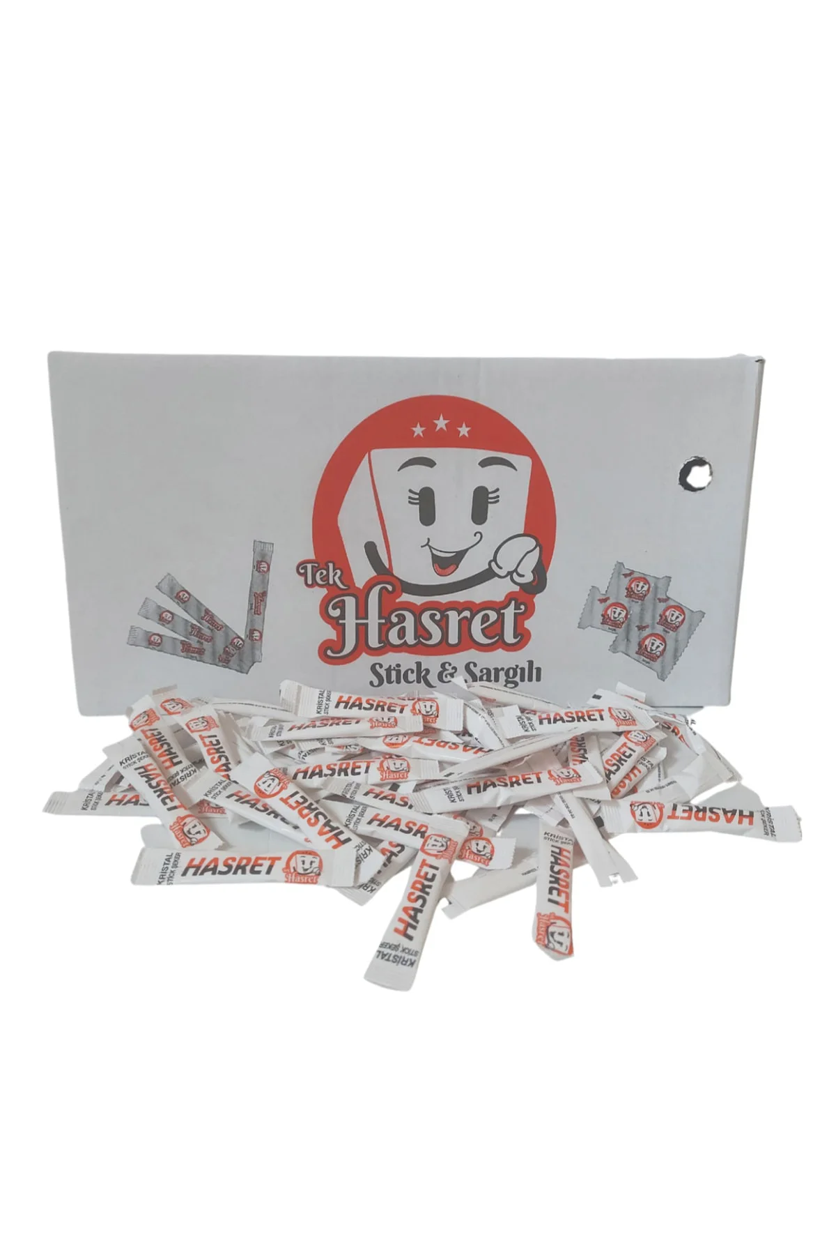 Hasret Stik Şeker 4 Kg 1000 Adet (kafe Kırathane Iş Yeri Özel)
