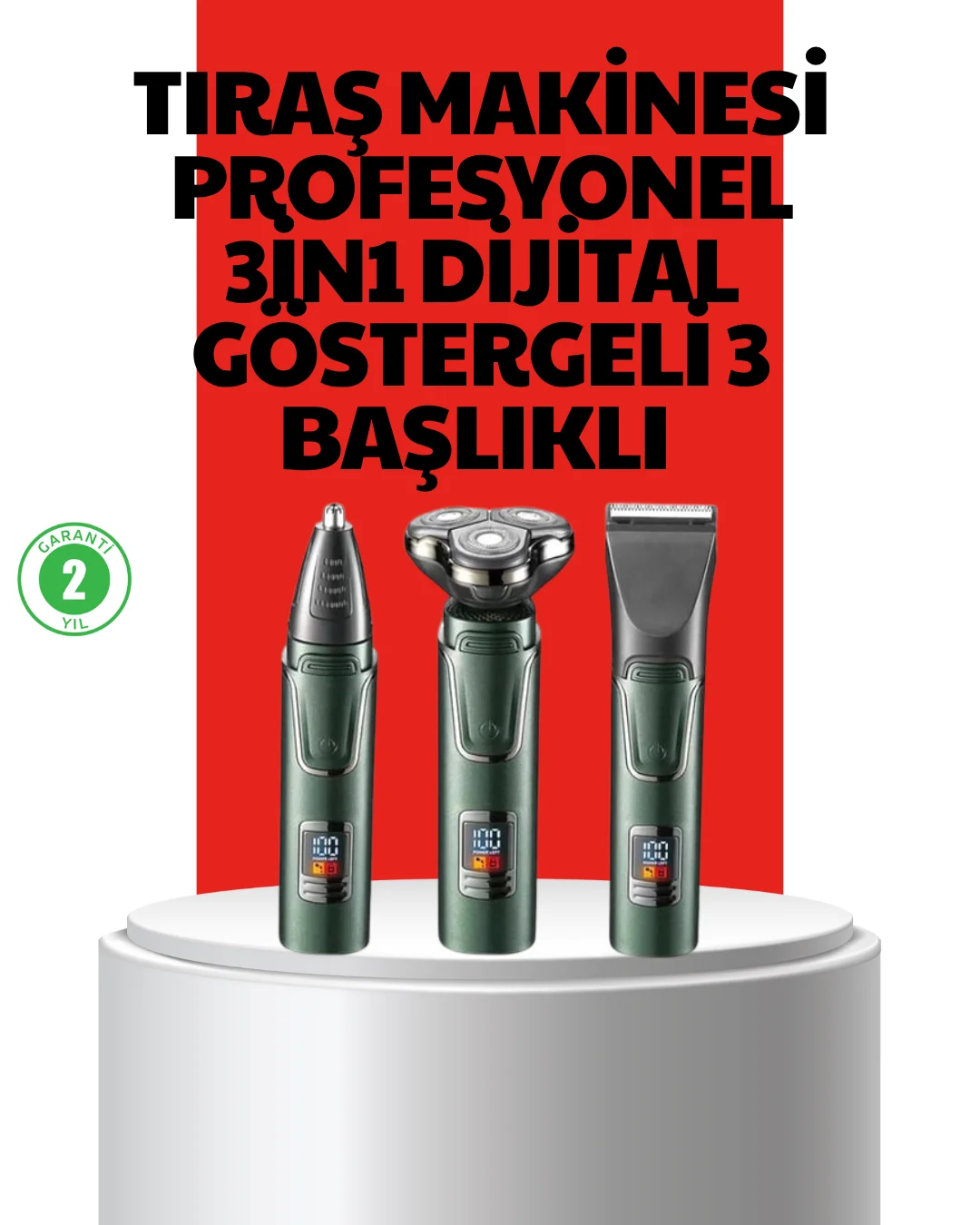 Hassas Bölgeler İçin Çok Fonksiyonlu Tıraş Makinesi Hassas Bölgeler İçin Çok Fonksiyonlu Tıraş Makinesi