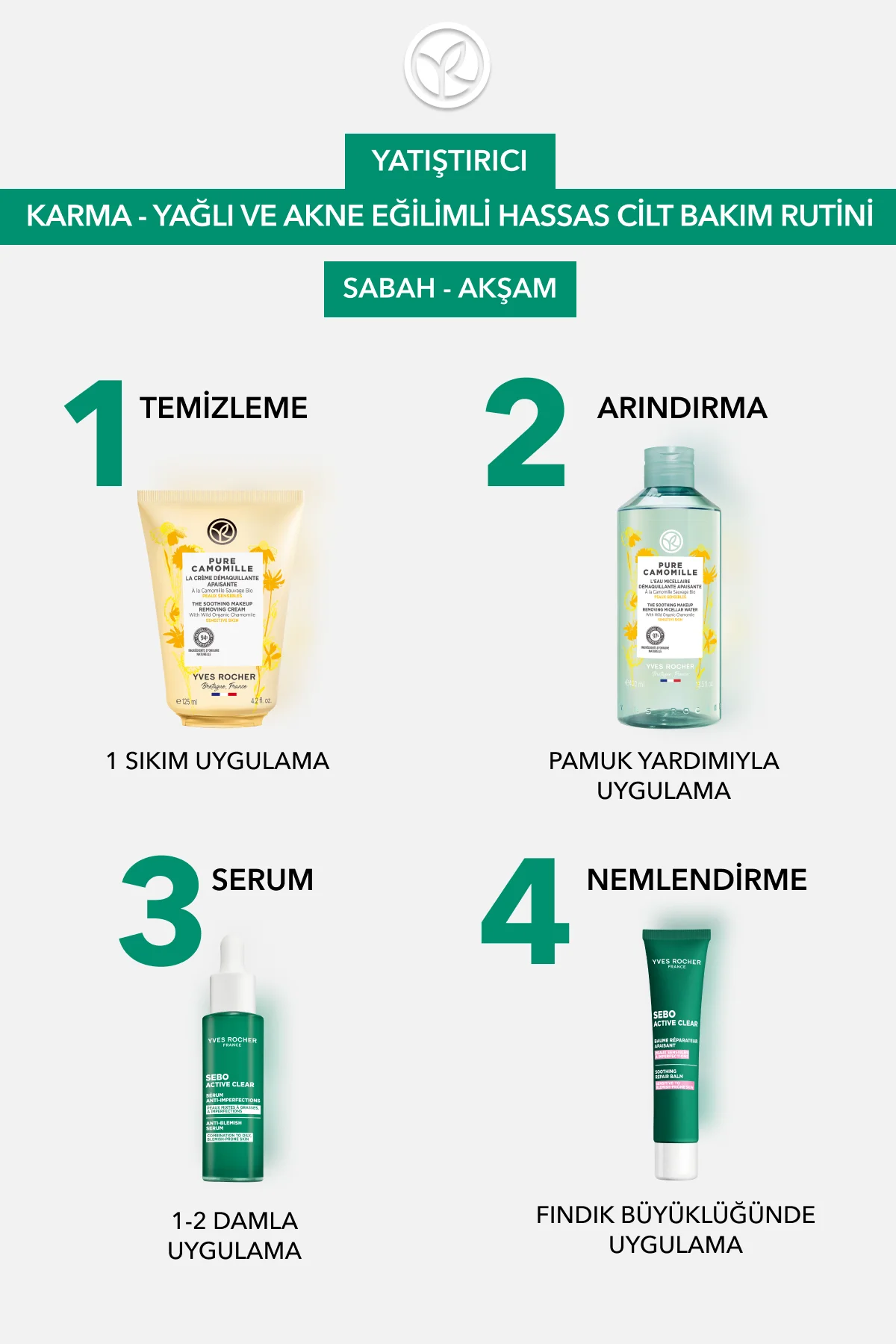 Hassas Cilt Yatıştırıcı Krem-Bisabolol& Allantoin&Aloe Vera-Sebo 