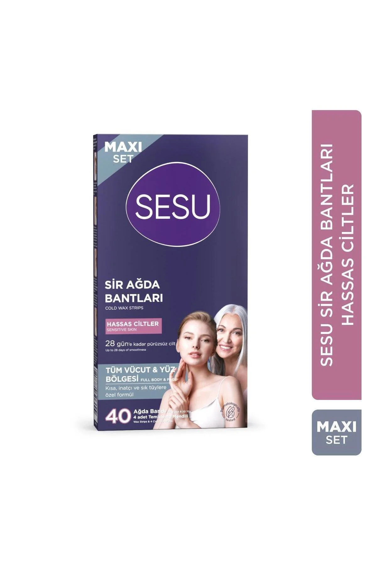 Hassas Ciltler Ağda Bandı 40 Lı