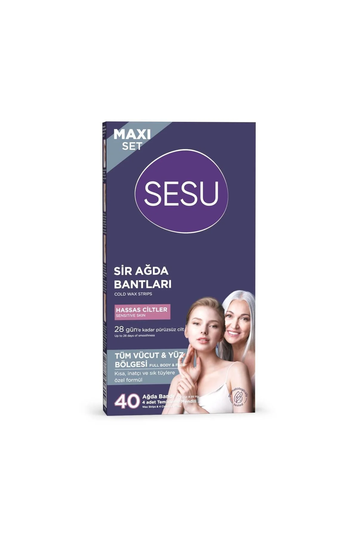 Hassas Ciltler Ağda Bandı 40 Lı