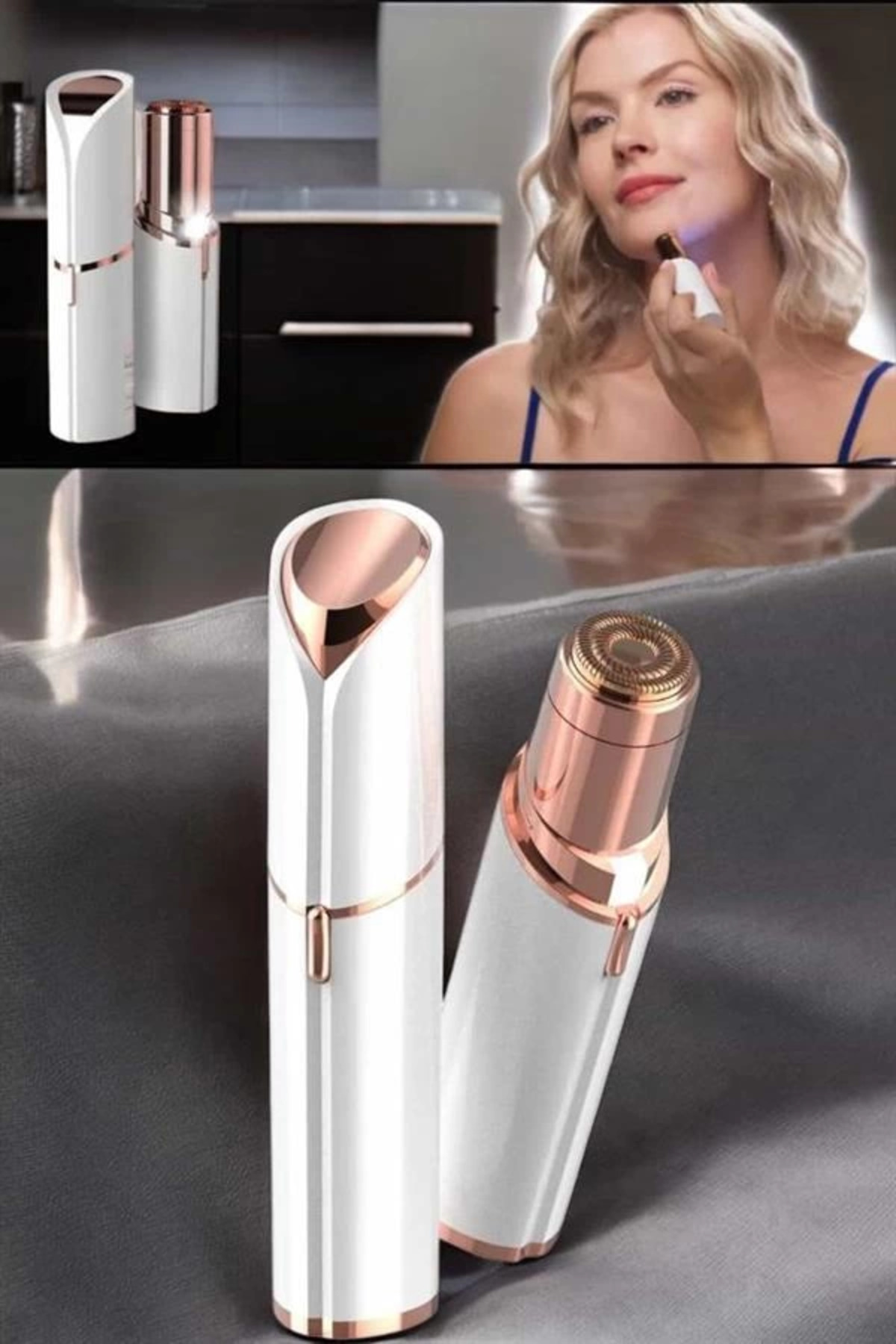 Rby Hassas Ciltlere Özel Pratik Yüz Kaş Epilatör Aleti