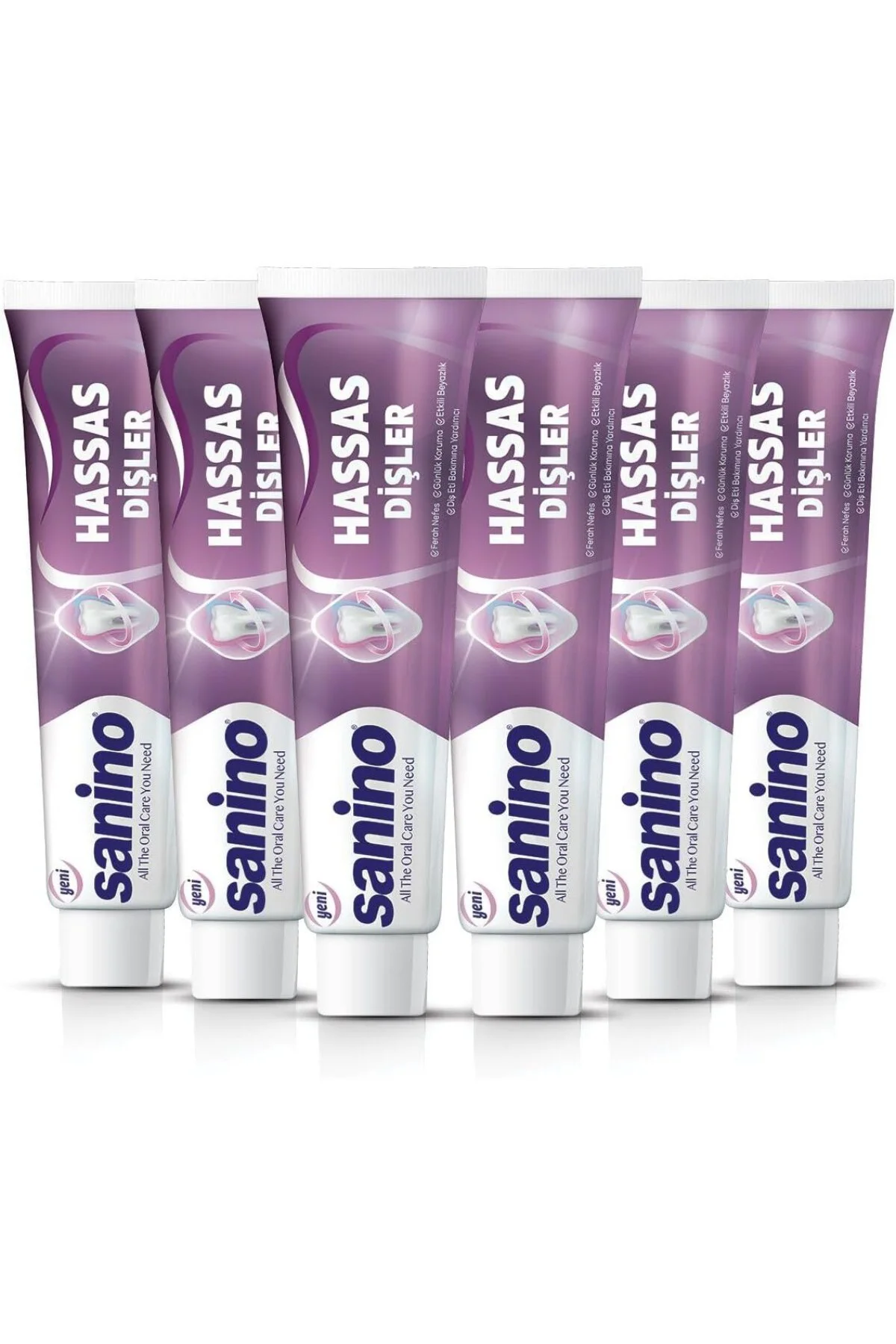 Hassas Dişler Diş Macunu 6X75 Ml