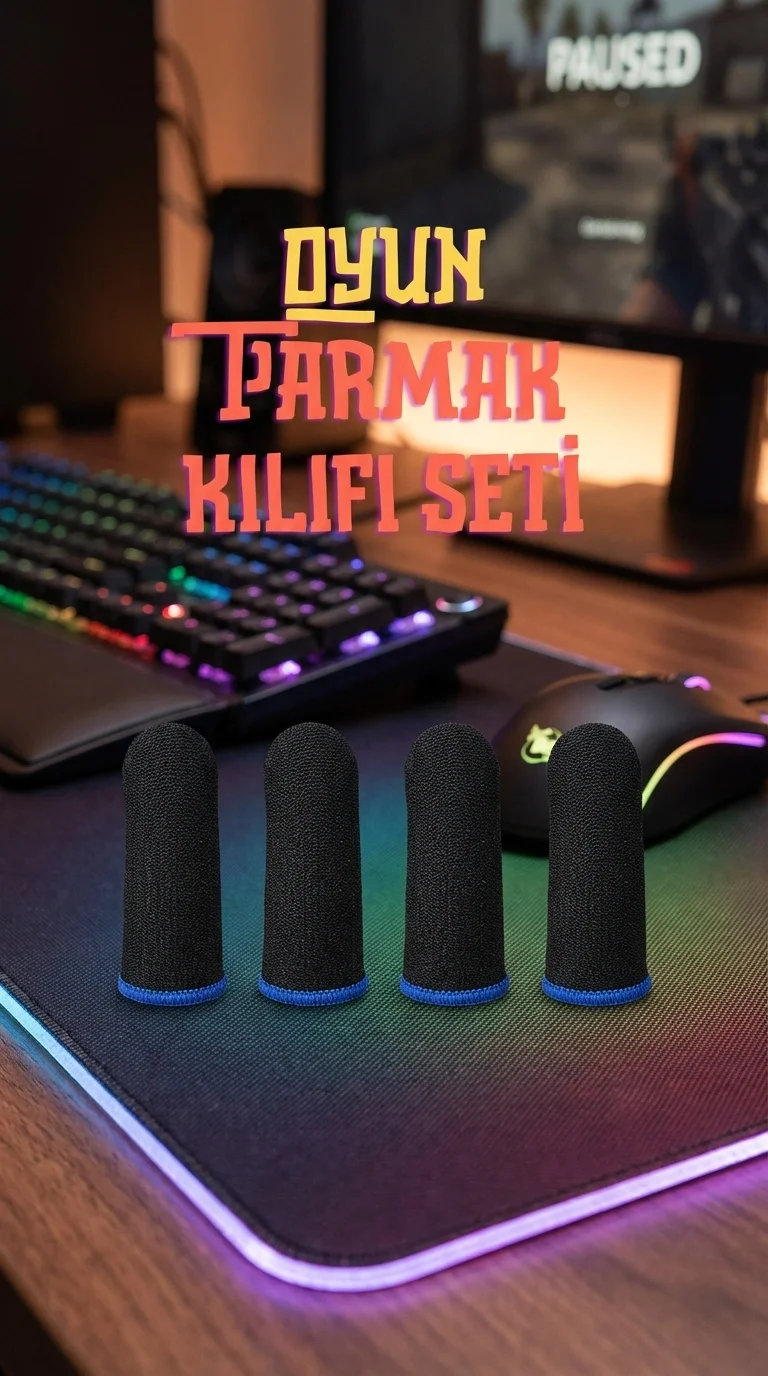 Hassas Kontrol İçin Parmaklık Eldiven - Rahat ve Dayanıklı Oyuncu Ekipmanı