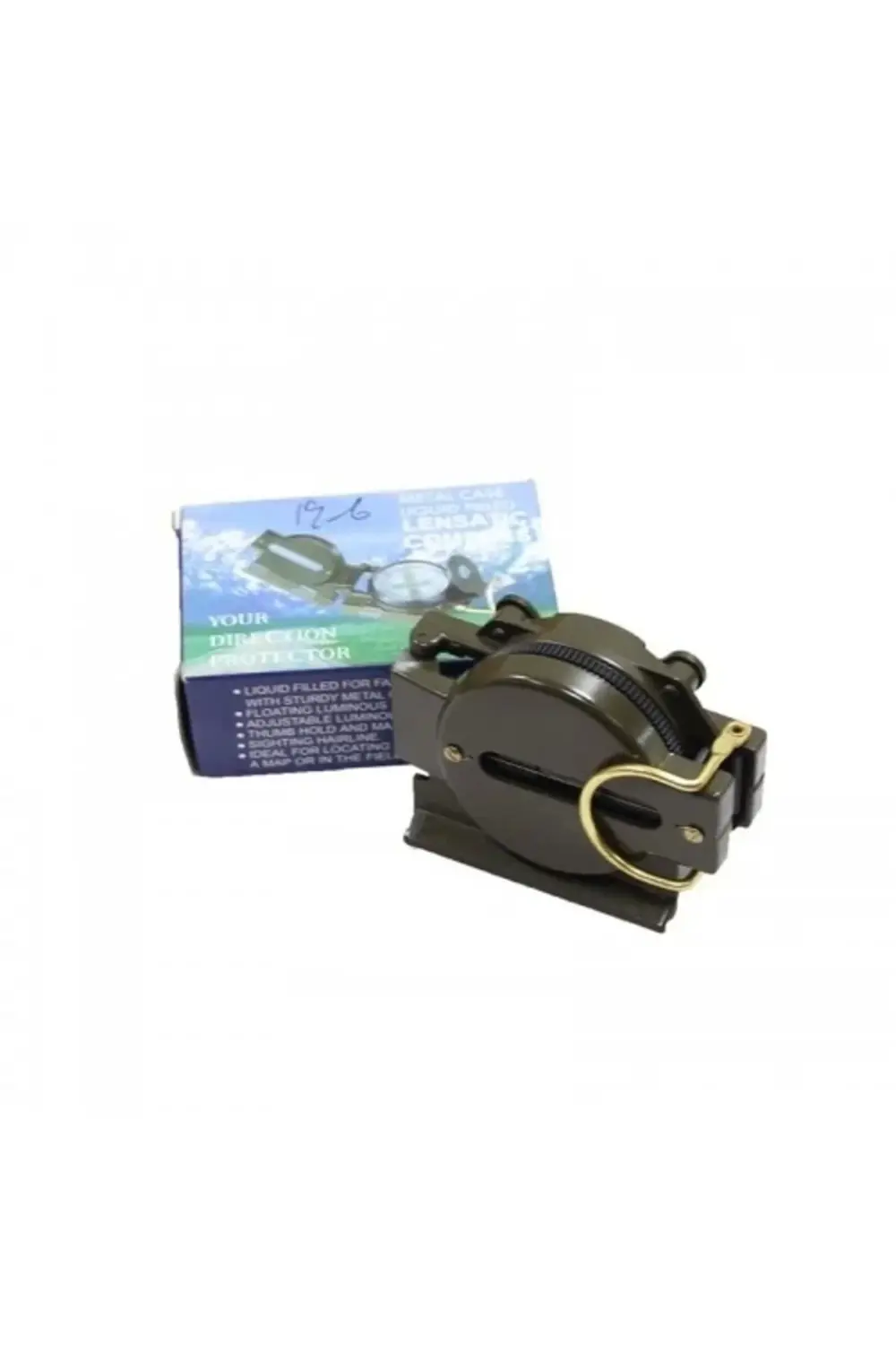 Hassas Lensatic Pusula, Amerikan Tarzı, Açık Kamp Yürüyüş Surviva