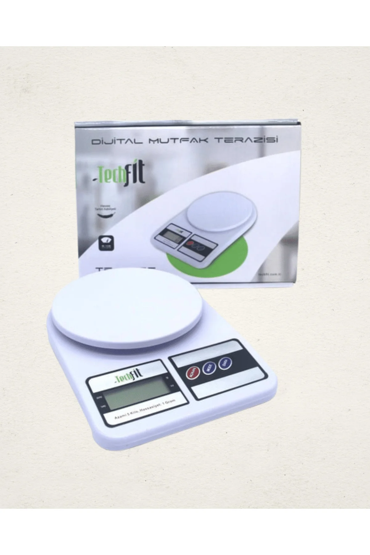 Hassas Ölçüm İçin Dijital Mutfak Tartısı – 10 Kg Kapasiteli