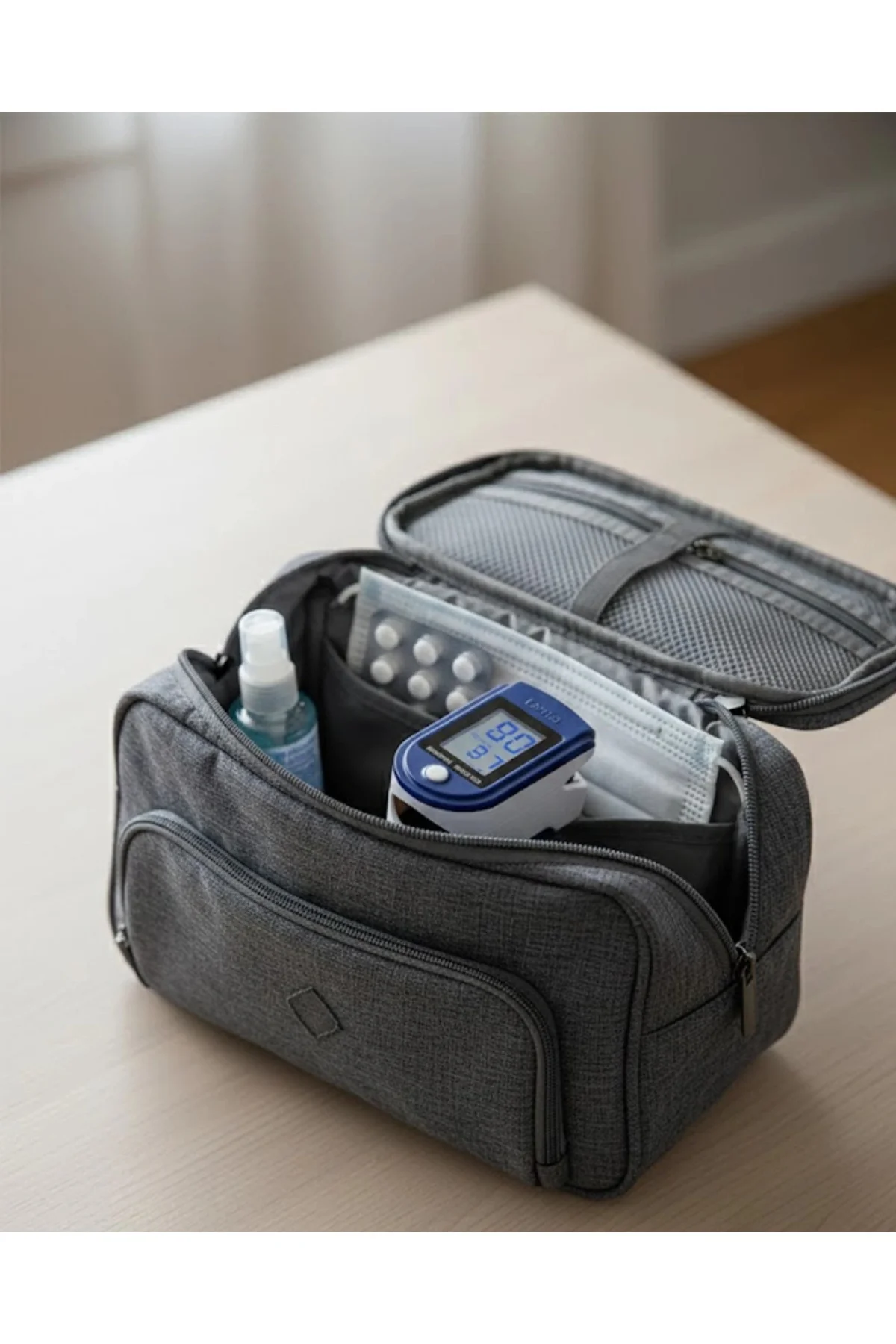 Hassas Ölçüm Sağlayan Parmak Ucu Oksimetresi Taşınabilir