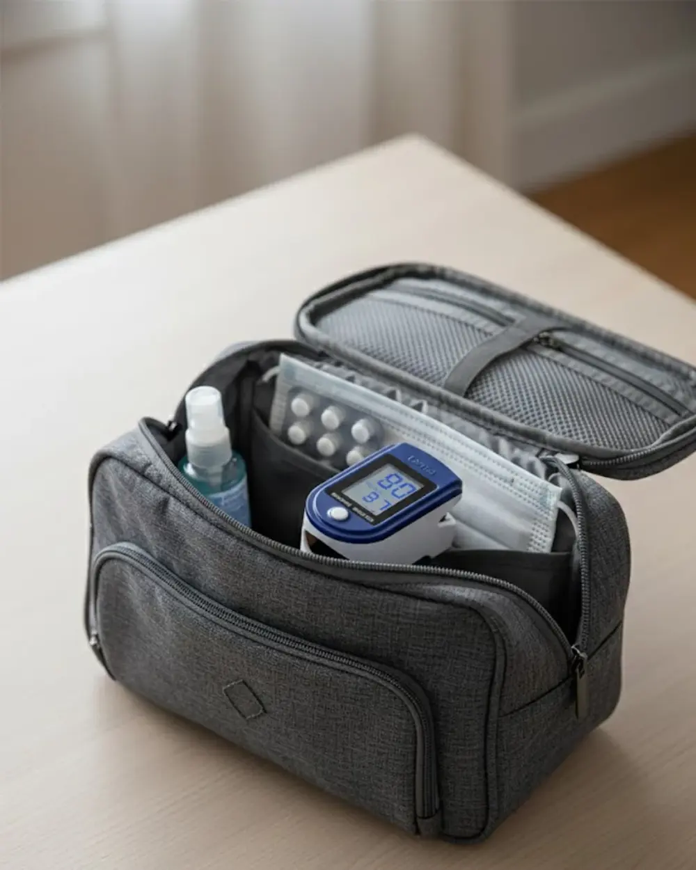 Hassas Ölçüm Sağlayan Parmak Ucu Oksimetresi Taşınabilir