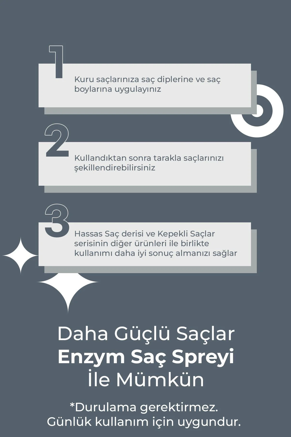 Hassas Saç Derisi Ve Kepekli Saçlara Özel Kepek Önleyici Sprey 200 ml Fiyatı, Yorumları ve Özellikleri