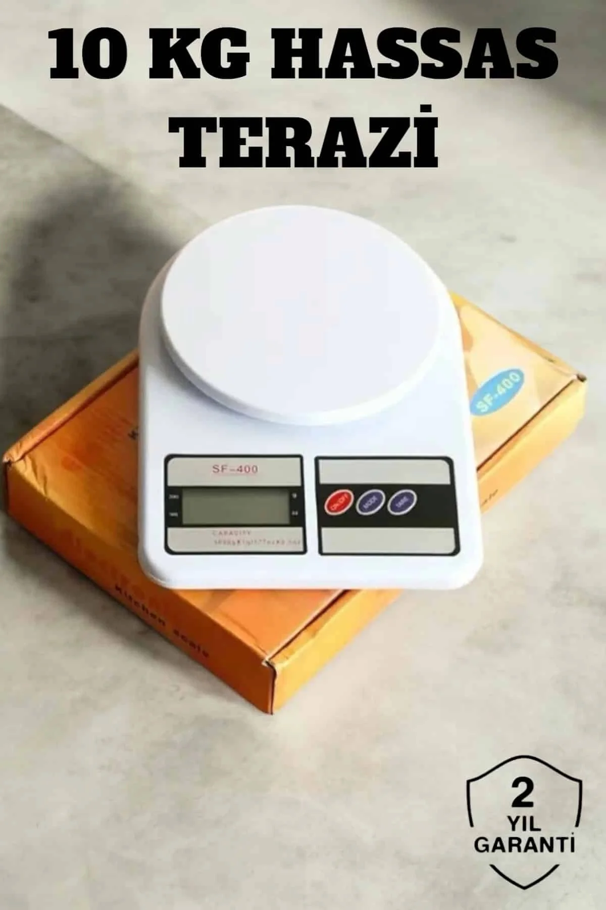 Hassas Terazi 10 kg Kapasiteli, Yüksek Hassasiyetli Dijital Mutfa