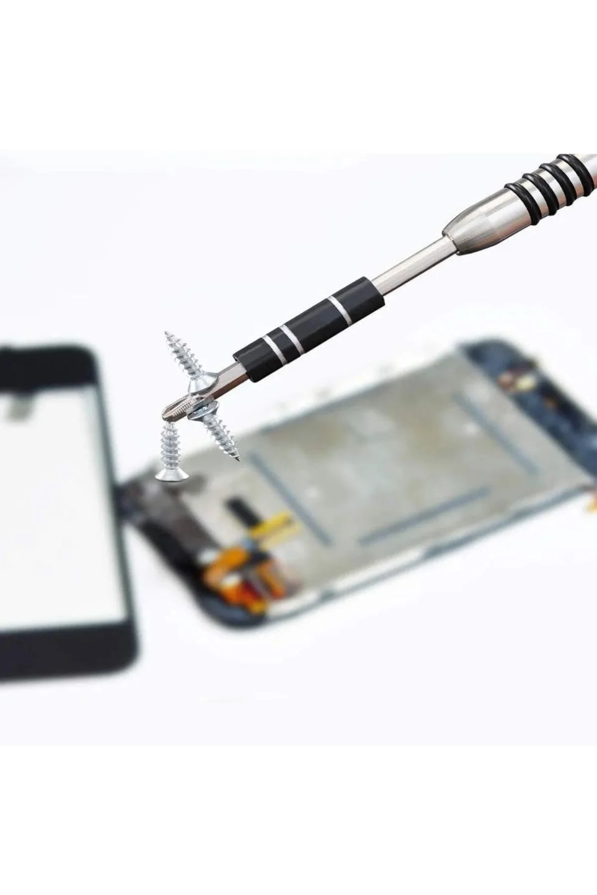 Hassas Tornavida Seti Bilgisayar Pc Telefon Onarım Aracı Seti Manyetik 115 in 1 Tornavida Seti