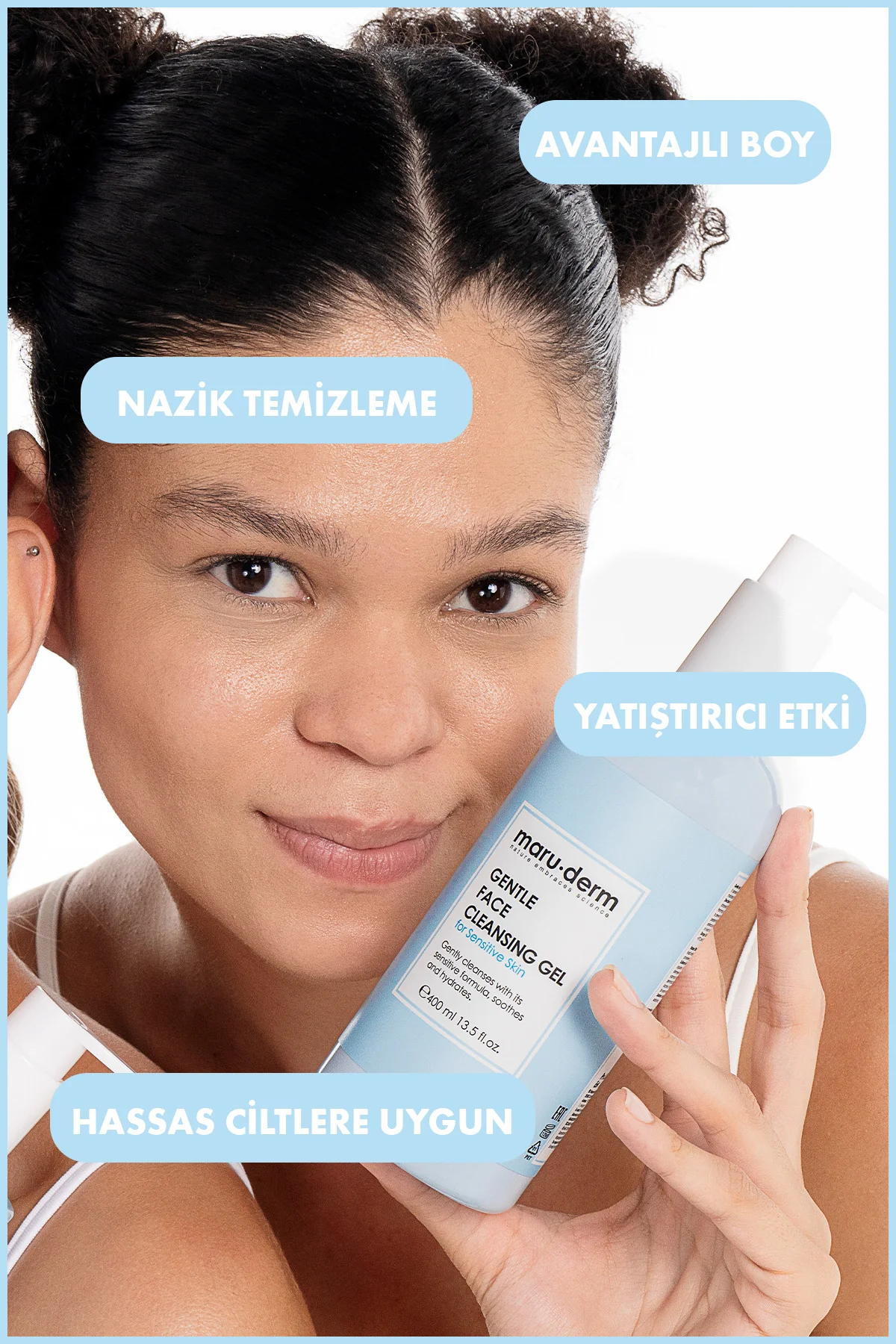 Hassas Ve Atopik Ciltler Için Yüz Temizleme Jeli 400 ML