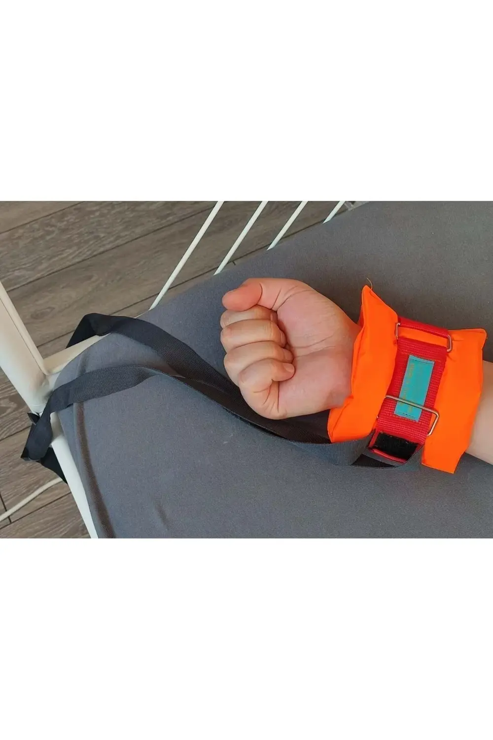 Hasta Bağlama Kemeri Yatağa Sabitleme El Bilek Ayak Tespit Kemeri