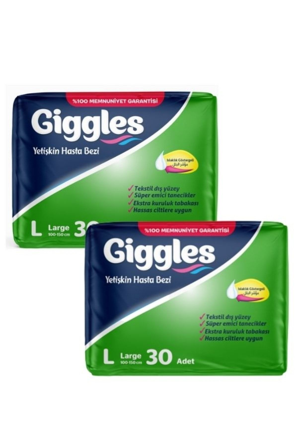 Hasta Bezi 30'lu Large 2 Li Paket