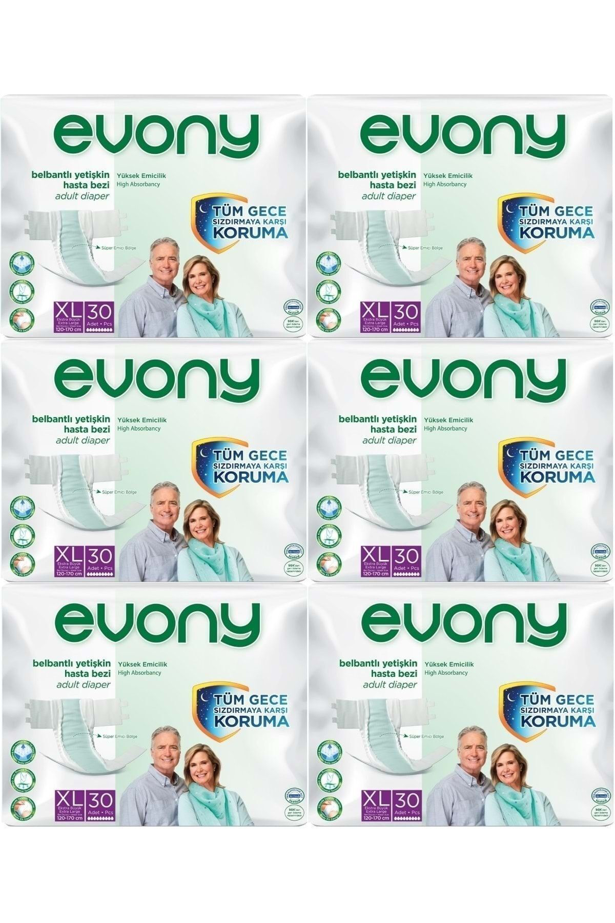 Hasta Bezi Yetişkin Bel Bantlı Tekstil Yüzey Extra Large- Ekstra 