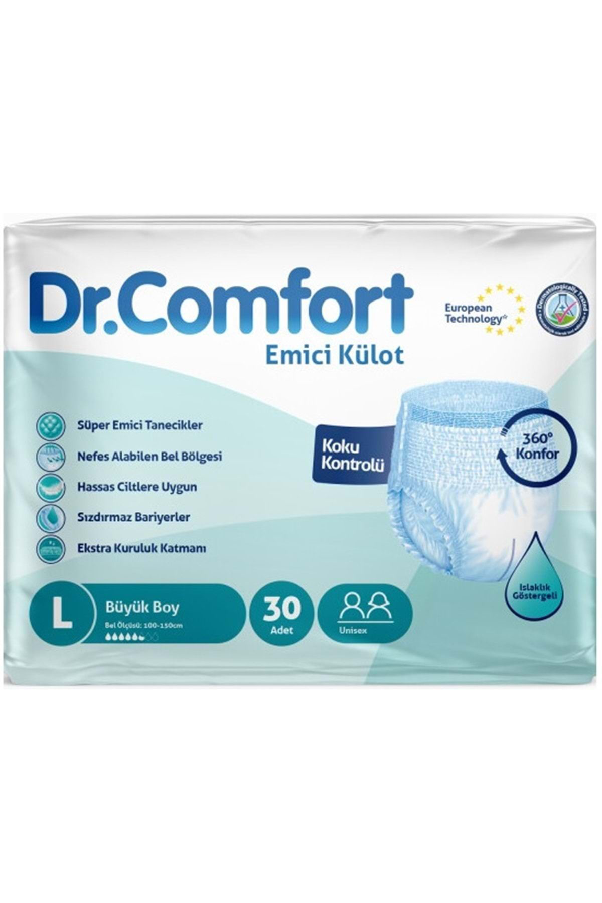 Hasta Bezi Yetişkin Emici Külot L-Büyük 360 Adet (12Pk*30)
