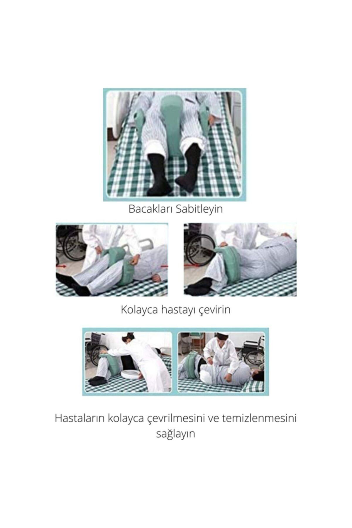 Deva Medikal Hasta Çevirme Yastığı Yatan Hasta Döndürme Kaldırma Aparatı