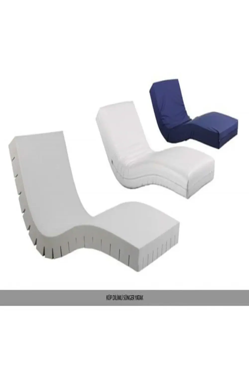 Hasta Yatağı Sünger 90x190x14