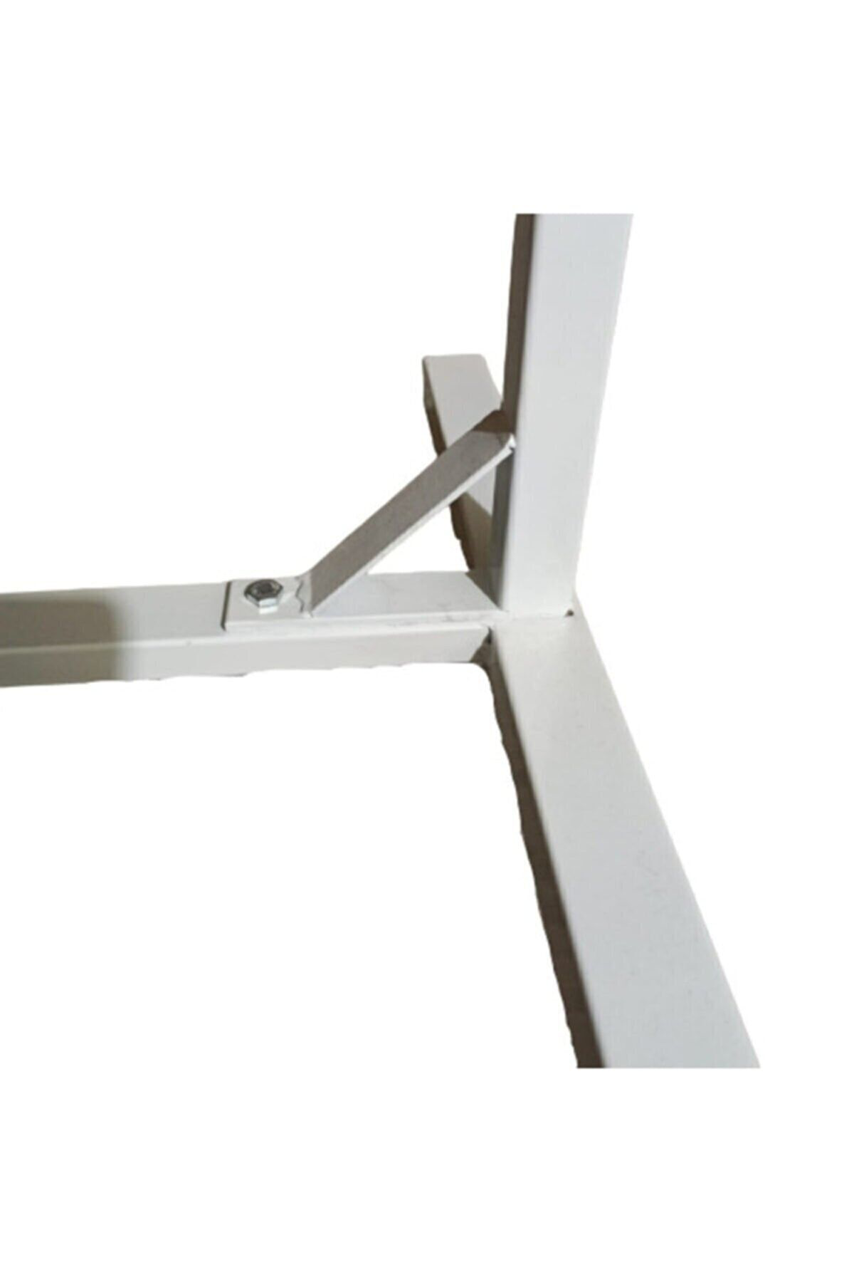 Abs Hasta Yemek Masası - Tekerlekli Yemek Masası - Demonte Yemek Masa