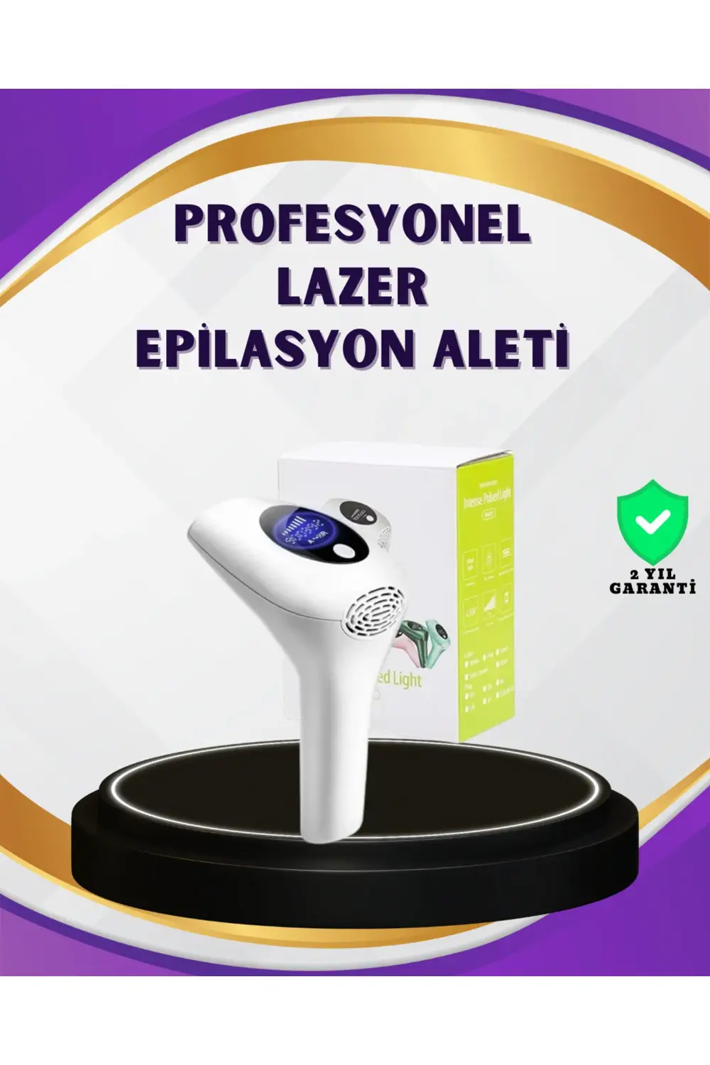 Hasuba HS-262 IPL Epilasyon Cihazı LCD Ekranlı 1M Flaş
