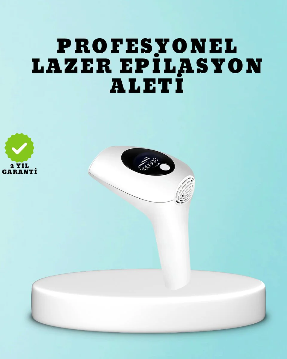 Hasuba IPL Lazer Epilasyon Cihazı HS-262: 5 Enerji Seviyeli Evde Pürüzsüz Cilt Sürprizi