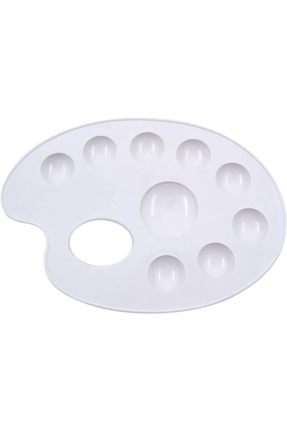 Mikro Hatas 20Cm Plastik Godeli Öğrenci Resim Paleti / 0890