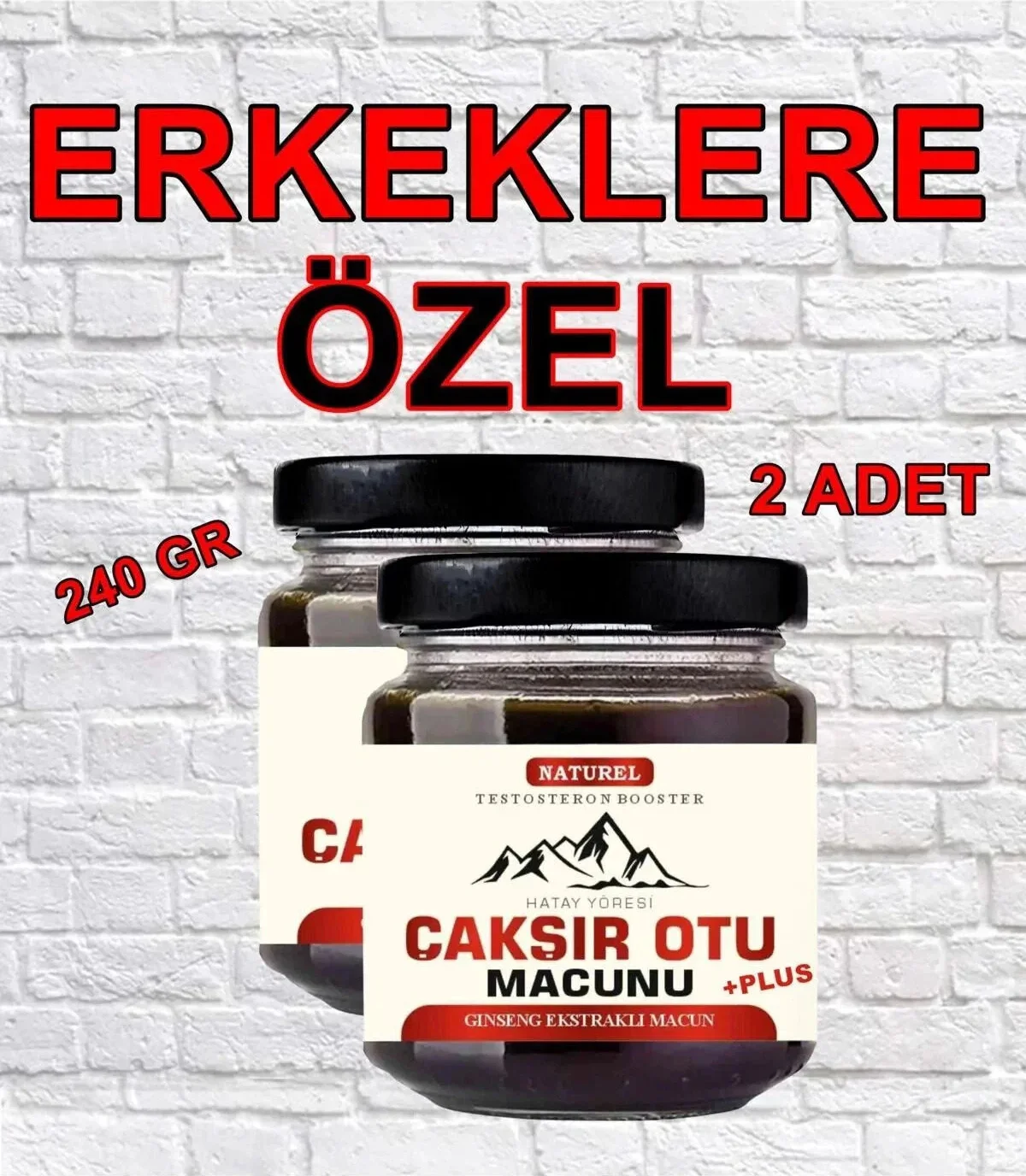 Hatay Çakşır Otu Macunu - Erkekler İçin Doğal Enerji Desteği 240 gr x 2 Fiyatı, Yorumları ve Özellikleri