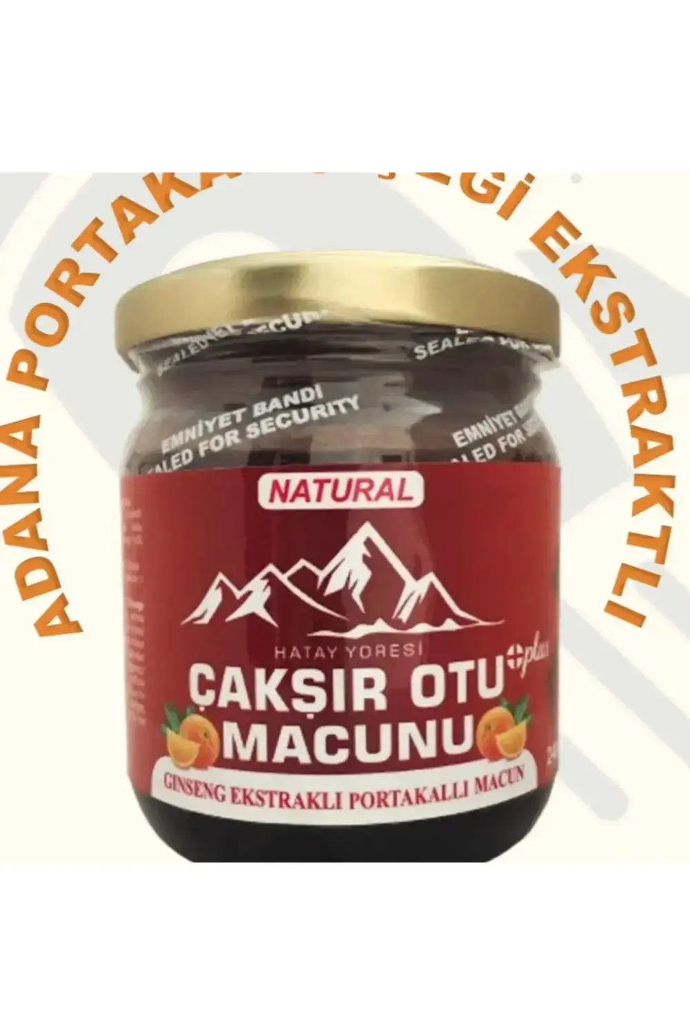 Hatay Yöresi Çakşır Macunu Portakallı 240 gr