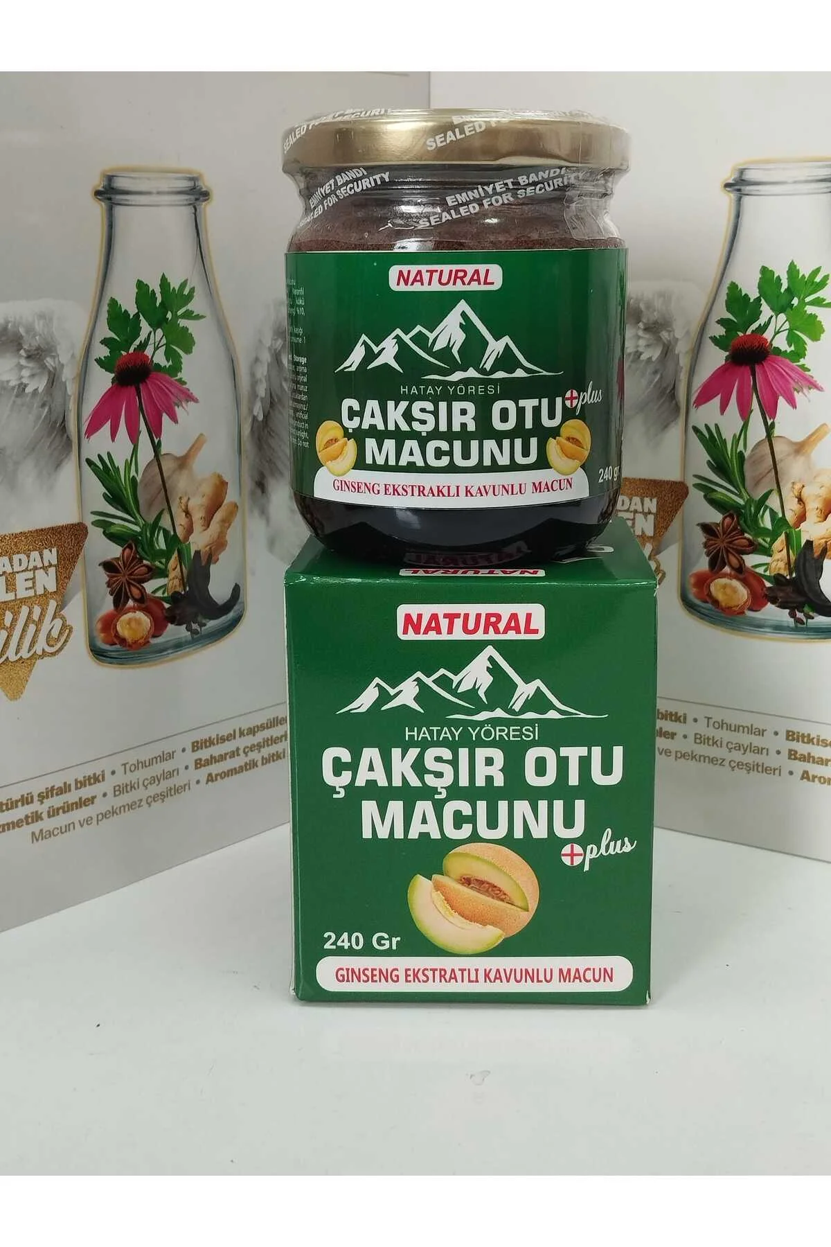 Hatay Yöresi Kavunlu Çakşır Otu Macunu 240 gr - Görsel 3