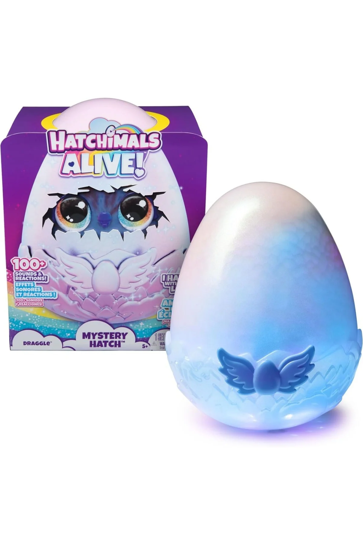 HATCHIMALS ALIVE MISTERY HATCH OU DRAGGLE