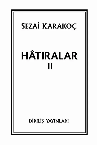 Hatıralar II Fiyatı, Yorumları ve Özellikleri