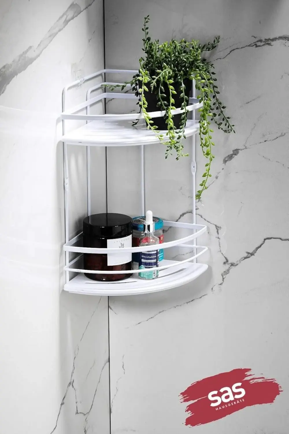 Haus Yapışkanlı Ömür Boyu Paslanmaz Kristal Ayarlanabilir Raf Ban