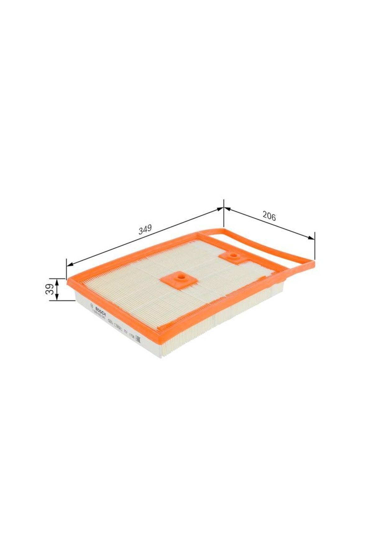 Bosch Hava Filtresi A1 Fabia İbiza Polo Rapid Toledo 1.4 Tdi [ Cus Cusa