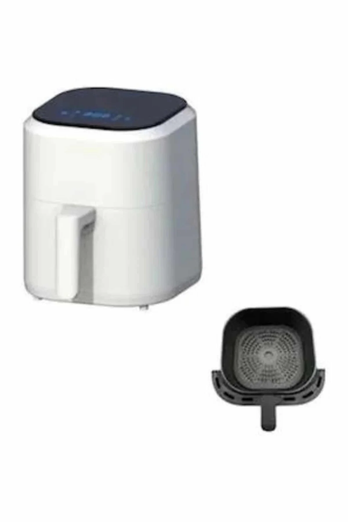 Hava Fritözü 4l Airfryer Pratik Uzun Ömürlü Yağsız Pişirme Taşına