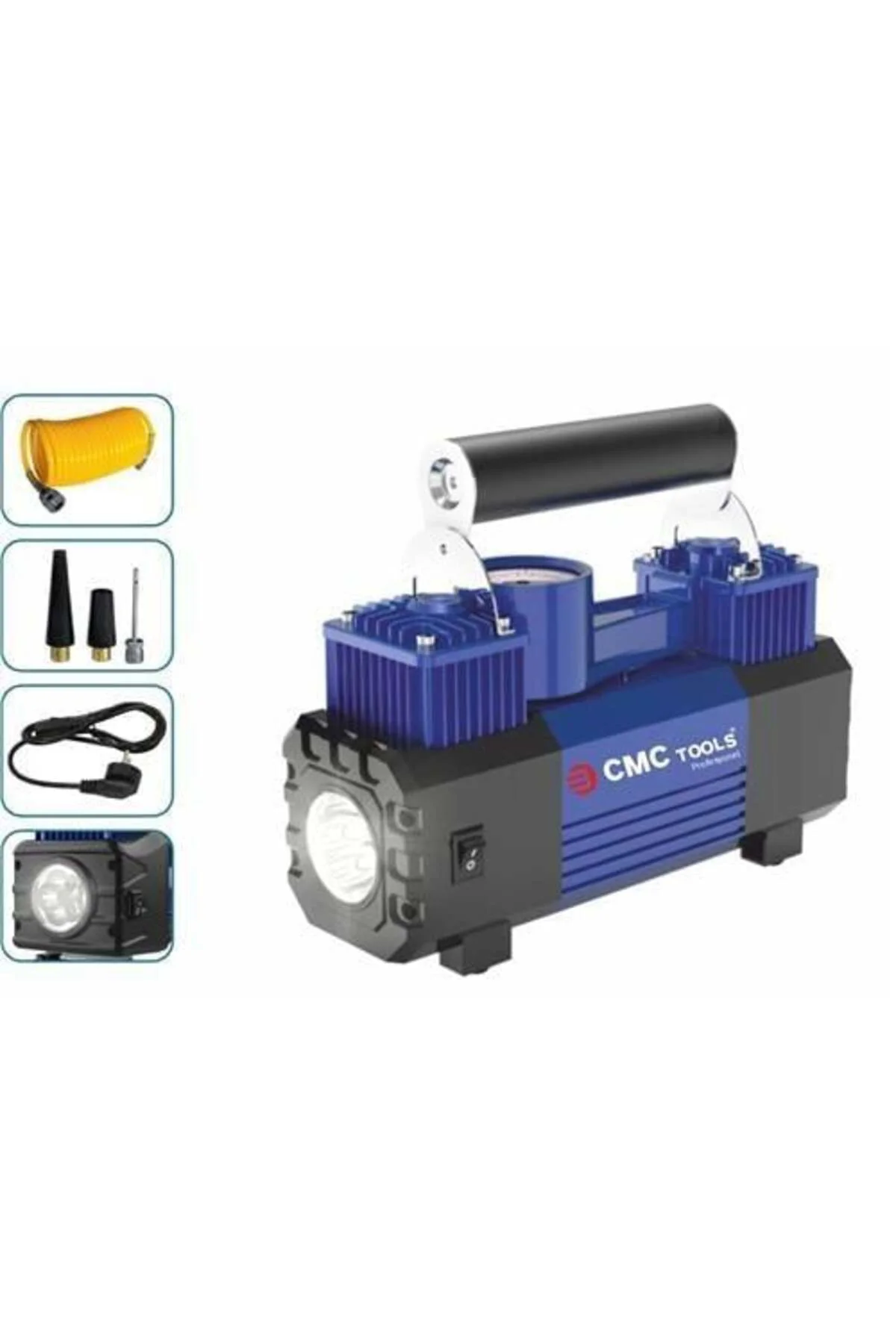 HAVA KOMPRESÖRÜ ÇİFT PİSTON FİŞ GİRİŞLİ CMC6867