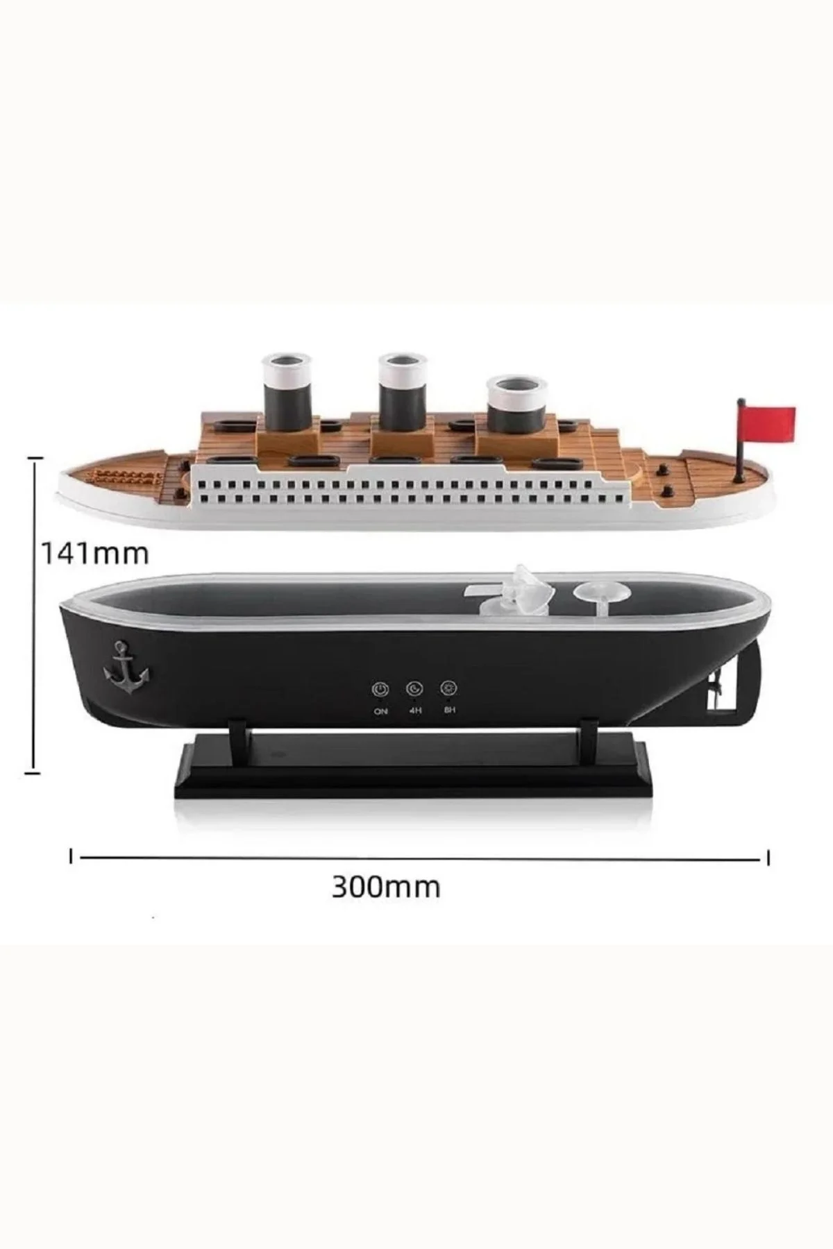 Hava Nemlendirici - Renk: Siyah, Sıcak Soğuk Kullanımı: Soğuk, Özellik: Hava, Frekans: 50 Hz / 60 Hz