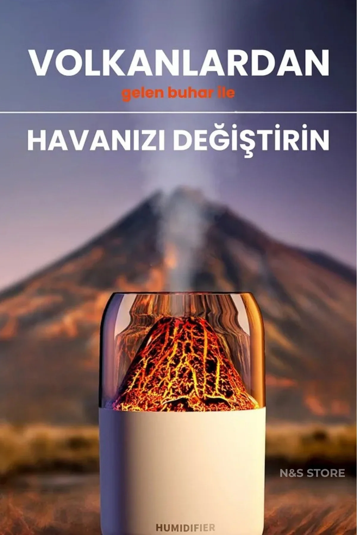 Hava Nemlendirici - Renk: Çok Renkli, Sıcak Soğuk Kullanımı: Soğuk, Özellik: Sulu