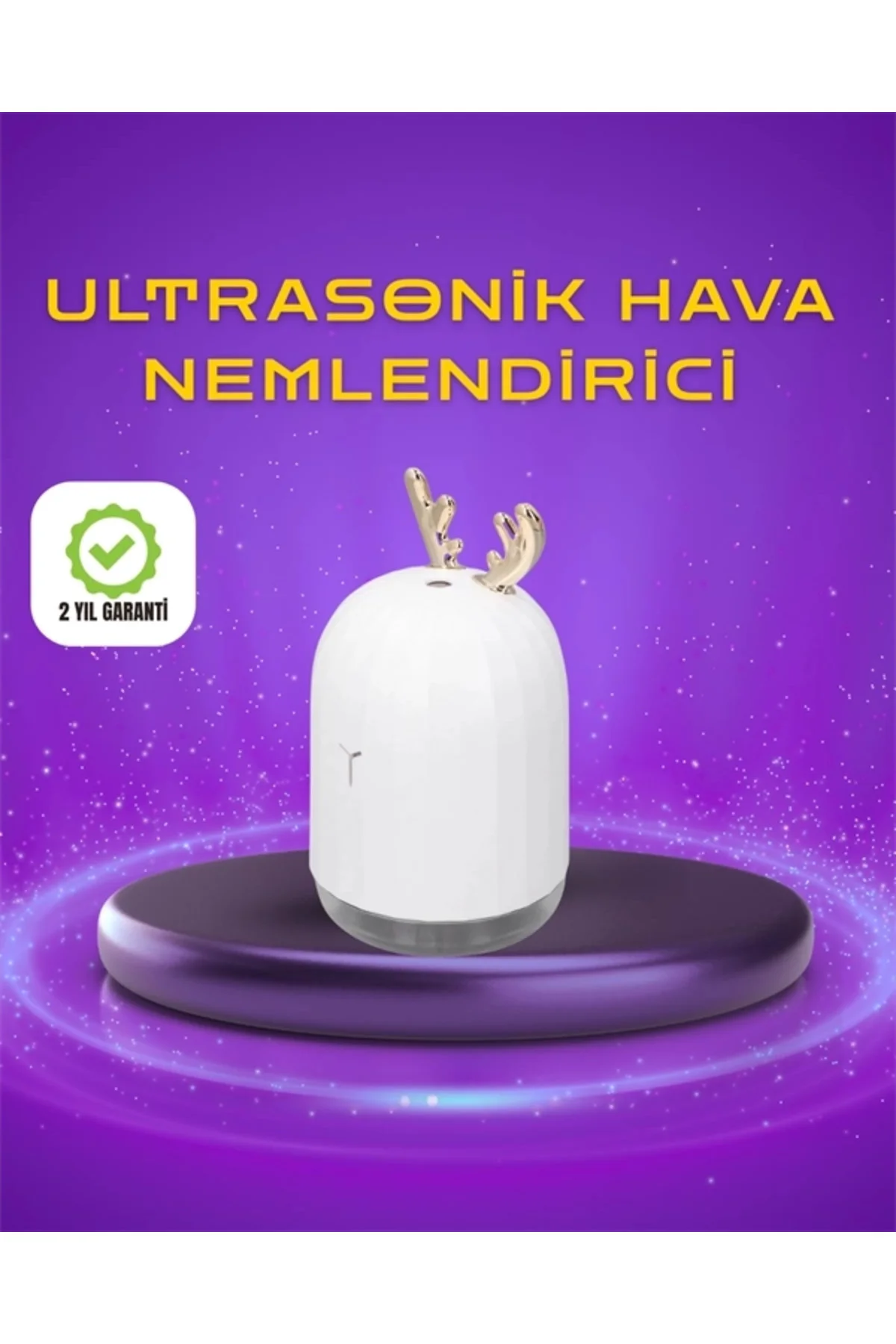 Hava Nemlendirici Ultrasonik Aromaterapi Difüzör Tavşan Nemlendir