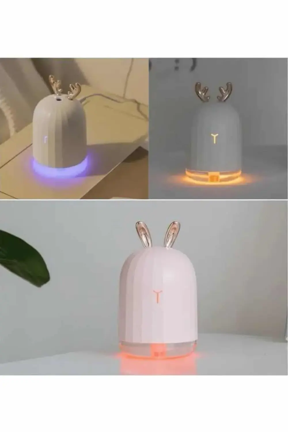 Hava Nemlendirici Ultrasonik Aromaterapi Difüzör Tavşan Nemlendir