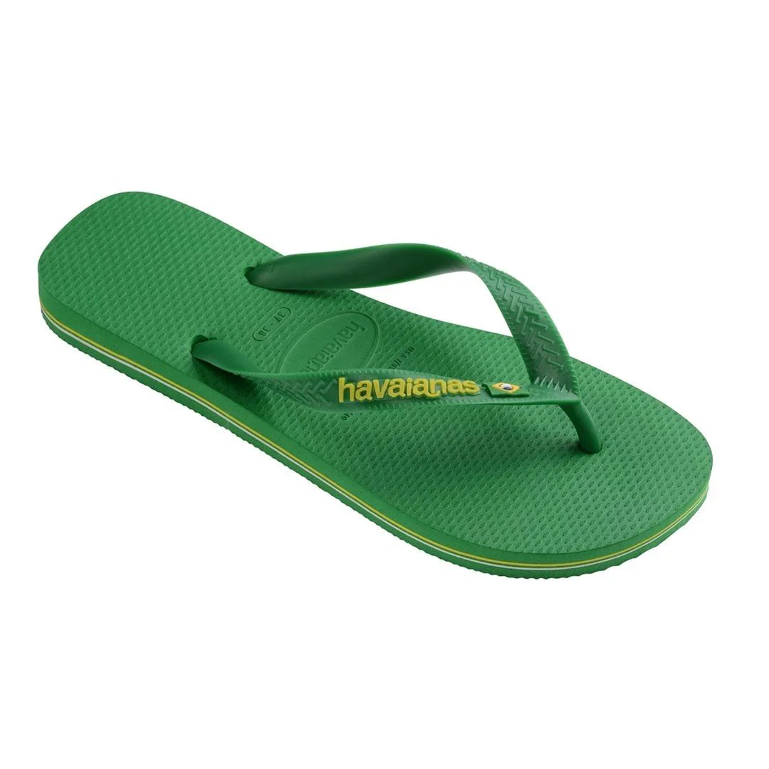 HAVAIANAS Brasil Logo Neon Patrıa Green/Yellow Citrico 4149370-67