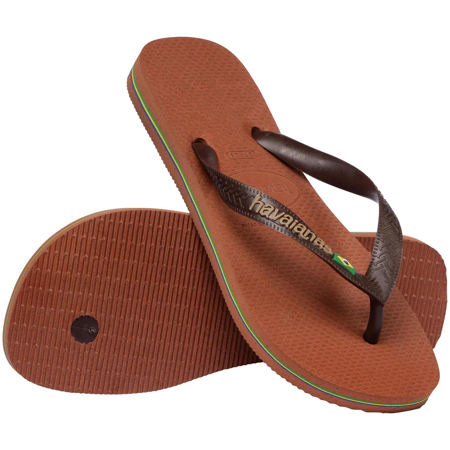 HAVAIANAS Brasil Logo Kahverengi Parmak Arası Terlik 4110850-2815 HAVAIANAS Brasil Logo Kahverengi Parmak Arası Terlik 4110850-2815
