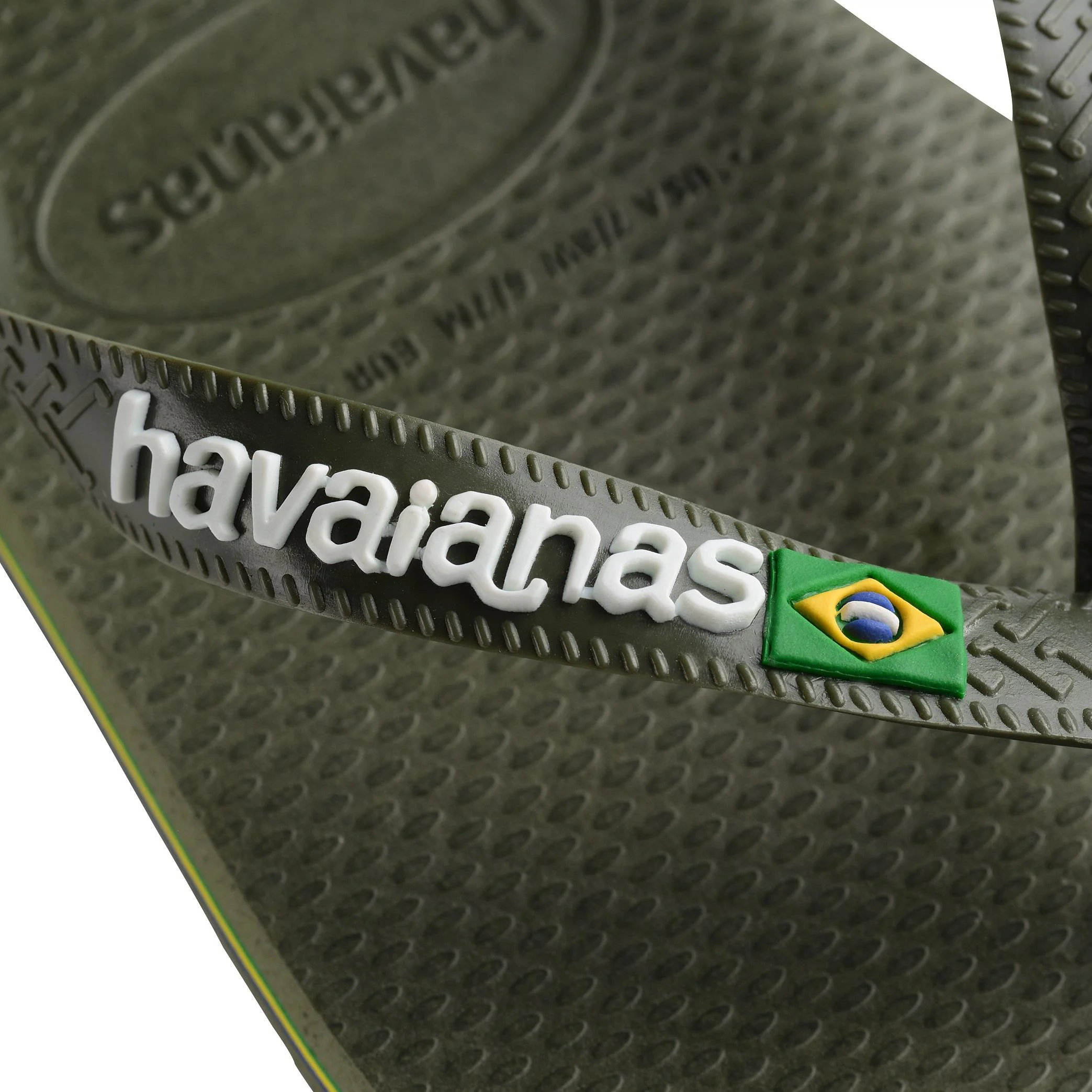 HAVAIANAS Brasil Logo Green Terlik 4110850-3058